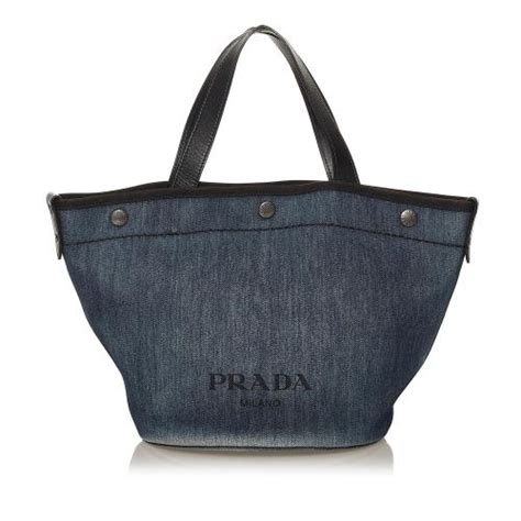 shopping bag prada plastica|prada denim tote bag.